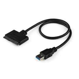 StarTech.com Cable Adaptador USB 3.0 con UASP a SATA III para Disco Duro de 2,5