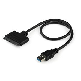 StarTech.com Cable Adaptador USB 3.0 con UASP a SATA III para Disco Duro de 2,5 StarTech.com Cable Adaptador USB 3.0 con UASP a SATA III para Disco Duro de 2,5