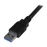 StarTech.com USB3SAA6BK cable USB 1,8 m USB 3.2 Gen 1 (3.1 Gen 1) USB A Negro