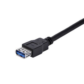 StarTech.com Cable 1m Extensión Alargador USB 3.0 SuperSpeed - Macho a Hembra USB A - Extensor - Negro