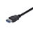 StarTech.com Cable 1m Extensión Alargador USB 3.0 SuperSpeed - Macho a Hembra USB A - Extensor - Negro