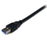 StarTech.com Cable USB 3.0 de 2m Extensor Alargador - USB A Macho a Hembra - Cable alargador USB - USB Tipo A (H) a USB Tipo A (M) - USB 3.0 - 2 m - negro - para P/N: HB30A4AIB, SV211DPUA4K, SV211HDUA4K, USB2001EXT2NA, USB2002EXT2NA, USB2004EXT2NA