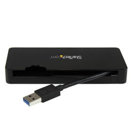 StarTech.com Replicador de Puertos USB 3.0 de Viajes con HDMI o VGA - Docking Station para Portátil
