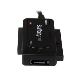 StarTech.com Adaptador Convertidor SATA IDE 2,5 3,5 a USB 3.0 Super Speed para Disco Duro HDD - Serial ATA USB A - Controlador de almacenamiento - ATA / SATA - USB 3.0 - negro - para P/N: PEXUSB3S42V, PEXUSB3S44V StarTech.com Adaptador Convertidor SATA IDE 2,5 3,5 a USB 3.0 Super Speed para Disco Duro HDD - Serial ATA USB A - Controlador de almacenamiento - ATA / SATA - USB 3.0 - negro - para P/N: PEXUSB3S42V, PEXUSB3S44V