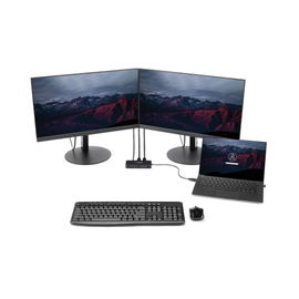 StarTech.com Mini Dock USB a DisplayPort Doble con LAN GbE - 4K Doble de 60Hz