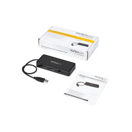 StarTech.com Mini Dock USB a DisplayPort Doble con LAN GbE - 4K Doble de 60Hz