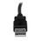 StarTech.com Cable Adaptador USB 1m para Impresora Acodado - 1x USB A Macho - 1x USB B Macho en Ángulo Derecho
