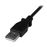 StarTech.com Cable Adaptador 2m USB A Macho a Mini USB B Macho Acodado en Ángulo hacia Abajo