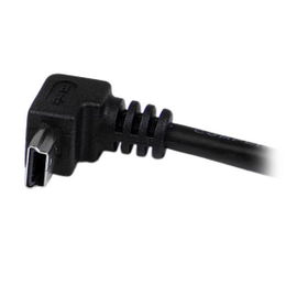 StarTech.com Cable Adaptador 2m USB A Macho a Mini USB B Macho Acodado en Ángulo hacia Abajo
