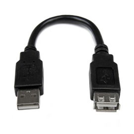 StarTech.com Cable de 0,15m de Extensión Alargador USB 2.0 - Macho a Hembra USB A - Extensor StarTech.com Cable de 0,15m de Extensión Alargador USB 2.0 - Macho a Hembra USB A - Extensor