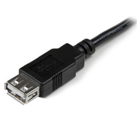 StarTech.com Cable de 0,15m de Extensión Alargador USB 2.0 - Macho a Hembra USB A - Extensor