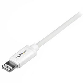 StarTech.com Cable 1m Lightning 8 Pin a USB A 2.0 para Apple iPod iPhone 5 iPad - Blanco