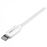 StarTech.com Cable 1m Lightning 8 Pin a USB A 2.0 para Apple iPod iPhone 5 iPad - Blanco