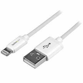 StarTech.com Cable 1m Lightning 8 Pin a USB A 2.0 para Apple iPod iPhone 5 iPad - Blanco