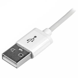 StarTech.com Cable 1m Lightning 8 Pin a USB A 2.0 para Apple iPod iPhone 5 iPad - Blanco