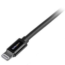 StarTech.com Cable 2m Lightning 8 Pin a USB A 2.0 para Apple iPod iPhone 5 iPad - Negro