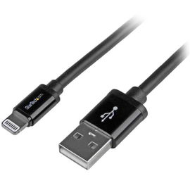 StarTech.com Cable 2m Lightning 8 Pin a USB A 2.0 para Apple iPod iPhone 5 iPad - Negro