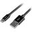 StarTech.com Cable 2m Lightning 8 Pin a USB A 2.0 para Apple iPod iPhone 5 iPad - Negro