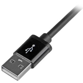 StarTech.com Cable 2m Lightning 8 Pin a USB A 2.0 para Apple iPod iPhone 5 iPad - Negro