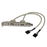 StarTech.com Adaptador de Placa USB A Hembra de 2 puertos