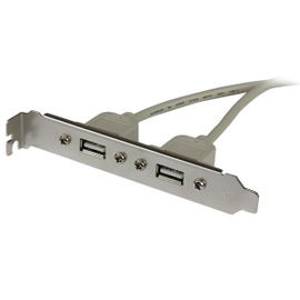 StarTech.com Adaptador de Placa USB A Hembra de 2 puertos