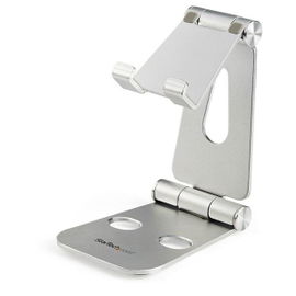 StarTech.com Base para Móvil y Tablet - Aluminio - Plegable - Soporte Ajustable para Tablet - Soporte Multidispositivo