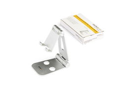 StarTech.com Base para Móvil y Tablet - Aluminio - Plegable - Soporte Ajustable para Tablet - Soporte Multidispositivo