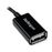 StarTech.com Cable Adaptador de 12cm Micro USB Macho a USB A Hembra OTG para Tablets Smartphones - Negro