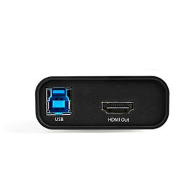 StarTech.com Dispositivo de Captura de Vídeo HDMI a USB-C 1080p 60fps - Capturadora Externa USB 3.0 USB Tipo C de Transmisión en Directo - Adaptador de Audio y Vídeo HDMI - Funciona con USB-C/USB-A/Thunderbolt 3