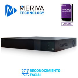 NVR FACE RECOGNITION / VIDEO INTELLIGENT / H.265 32 CANALES 16 POE 8MP 4DD / HDMI 4K + VGA / ONVIF / MERIVA TECHNOLOGY MAIN-3216 / P2P CLOUD N9000 NVR FACE RECOGNITION / VIDEO INTELLIGENT / H.265 32 CANALES 16 POE 8MP 4DD / HDMI 4K + VGA / ONVIF / MERIVA TECHNOLOGY MAIN-3216 / P2P CLOUD N9000