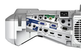 Epson BrightLink 695Wi+ Interactivo - Proyector 3LCD - 3500 lúmenes (blanco) - 3500 lúmenes (color) - WXGA (1280 x 800) - 16:10 - 720p - objetivo fijo para distancias ultracortas - LAN