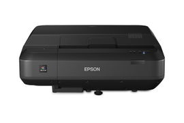 Epson Home Cinema LS100 - Proyector 3LCD - 4000 lúmenes (blanco) - 4000 lúmenes (color) - WUXGA (1920 x 1200) - 16:10 - 1080p - objetivo fijo para distancias ultracortas - LAN - negro - con 2 años de Servicio Epson Extra Care Home