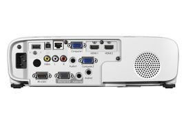 Epson - Proyector 3LCD - W49 - 3800L WXGA 1200x800 - RJ45, HDMIx2, VGAx2, RS232x2, 3,5mm in-out, USB A y B - Bocinas - 2 años