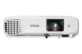 Epson - Proyector 3LCD - W49 - 3800L WXGA 1200x800 - RJ45, HDMIx2, VGAx2, RS232x2, 3,5mm in-out, USB A y B - Bocinas - 2 años