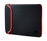 HP Funda de neopreno negra/roja 39,62 cm (15,6 pulgadas)