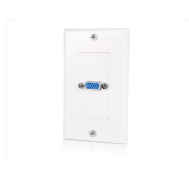 StarTech.com VGAPLATE placa de pared y cubierta de interruptor Blanco StarTech.com VGAPLATE placa de pared y cubierta de interruptor Blanco