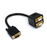 StarTech.com Cable de 30cm Duplicador Divisor de Vídeo VGA de 2 puertos Salidas Compacto - Bifurcador