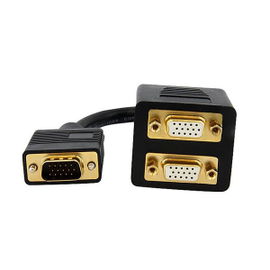 StarTech.com Cable de 30cm Duplicador Divisor de Vídeo VGA de 2 puertos Salidas Compacto - Bifurcador StarTech.com Cable de 30cm Duplicador Divisor de Vídeo VGA de 2 puertos Salidas Compacto - Bifurcador