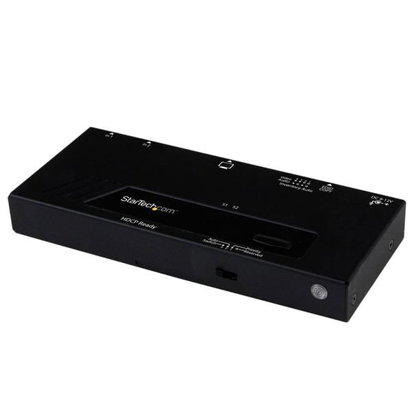 StarTech.com Switch HDMI de 2 Puertos con Conmutado Automático y Prioritario - 1080p StarTech.com Switch HDMI de 2 Puertos con Conmutado Automático y Prioritario - 1080p
