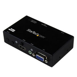 StarTech.com Switch Conversor 2x1 VGA + HDMI a HDMI con Conmutado Prioritario y Automático - Selector 1080p StarTech.com Switch Conversor 2x1 VGA + HDMI a HDMI con Conmutado Prioritario y Automático - Selector 1080p