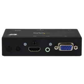 StarTech.com Switch Conversor 2x1 VGA + HDMI a HDMI con Conmutado Prioritario y Automático - Selector 1080p StarTech.com Switch Conversor 2x1 VGA + HDMI a HDMI con Conmutado Prioritario y Automático - Selector 1080p