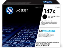 HP 147X - Alto rendimiento - negro - original - LaserJet - cartucho de tóner (W1470X) - para LaserJet Enterprise MFP M634; LaserJet Enterprise Flow MFP M634, MFP M635, MFP M636 HP 147X - Alto rendimiento - negro - original - LaserJet - cartucho de tóner (W1470X) - para LaserJet Enterprise MFP M634; LaserJet Enterprise Flow MFP M634, MFP M635, MFP M636