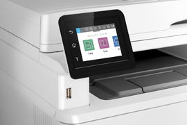 HP LaserJet Pro MFP M428dw - Impresora multifunción - B/N - laser - Legal (216 x 356 mm) (original) - A4/Legal (material) - hasta 38 ppm (copiando) - hasta 38 ppm (impresión) - 350 hojas - USB 2.0, Gigabit LAN, Wi-Fi(n), host USB