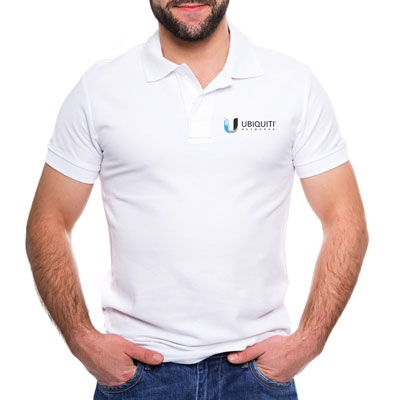Playera Tipo Polo Color Blanco UBIQUITI NETWORKS Playera Tipo Polo Color Blanco UBIQUITI NETWORKS