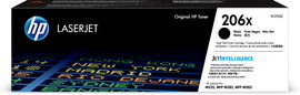 HP 206X - Alto rendimiento - negro - original - LaserJet - cartucho de tóner (W2110X) - para Color LaserJet Pro M255, M283, MFP M282, MFP M283
