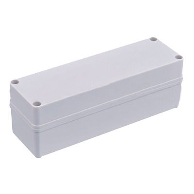 Gabinete Plástico para Exterior (IP65) de 248 x 77 x 87 mm Cierre por Tornillos. Gabinete Plástico para Exterior (IP65) de 248 x 77 x 87 mm Cierre por Tornillos.
