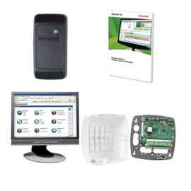 Web -based Access Control System, 2 door with compact (plastic) enclosure.