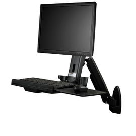 StarTech.com Estación de Trabajo de Pie y Sentado para Montaje en Pared - Para Un Monitor de hasta 24 Pulgadas - Escritorio Ergonómico StarTech.com Estación de Trabajo de Pie y Sentado para Montaje en Pared - Para Un Monitor de hasta 24 Pulgadas - Escritorio Ergonómico