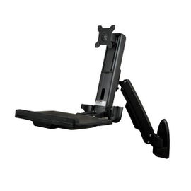 StarTech.com Estación de Trabajo de Pie y Sentado para Montaje en Pared - Para Un Monitor de hasta 24 Pulgadas - Escritorio Ergonómico StarTech.com Estación de Trabajo de Pie y Sentado para Montaje en Pared - Para Un Monitor de hasta 24 Pulgadas - Escritorio Ergonómico