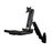 StarTech.com Estación de Trabajo de Pie y Sentado para Montaje en Pared - Para Un Monitor de hasta 24 Pulgadas - Escritorio Ergonómico